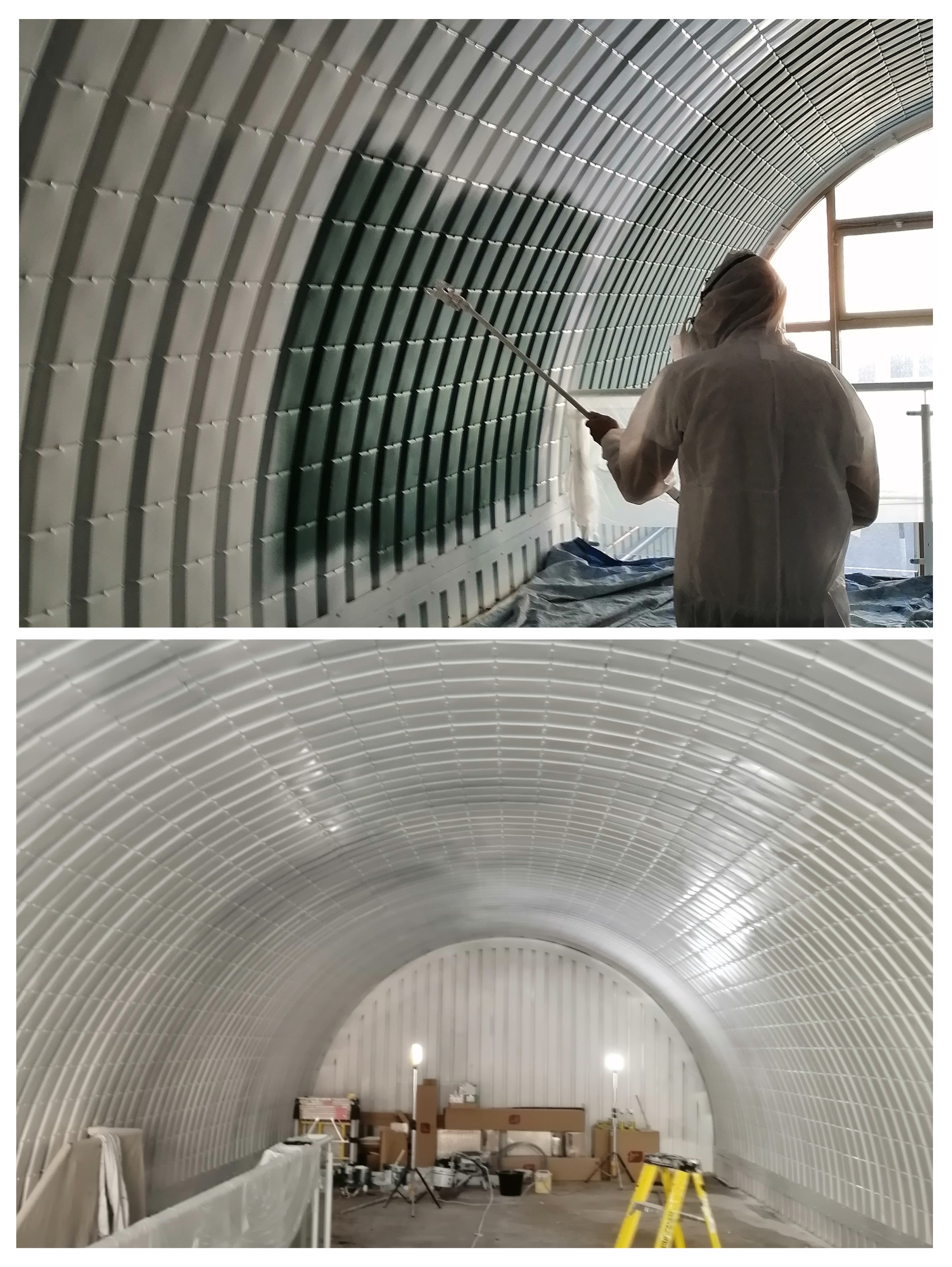 Commercial interior transformation